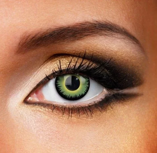Green Werewolf Contact Lenses